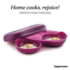 NIP Tupperware Microwave Breakfast Maker